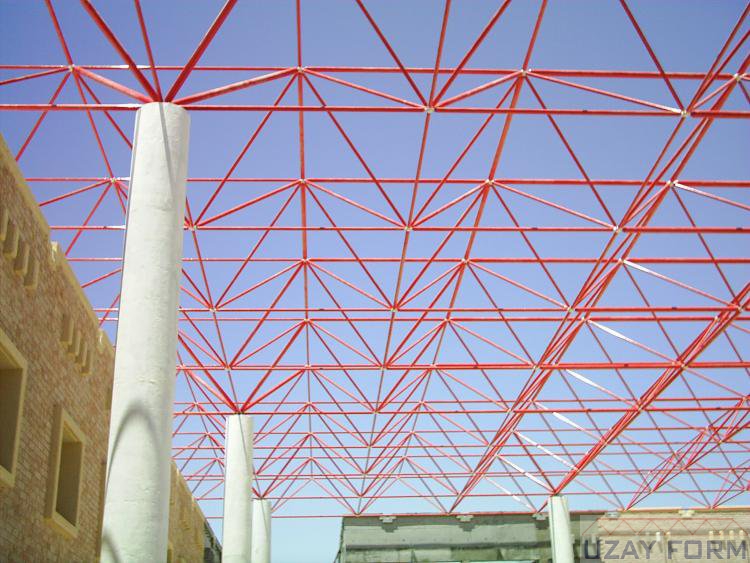 Kuveyt School Space Frame System Roof