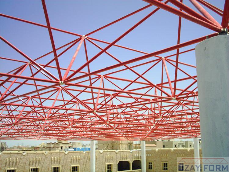 Kuveyt School Space Frame System Roof