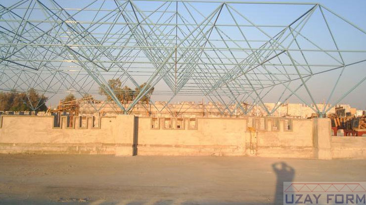 Kuveyt Zehra 1 School Space Frame System Roof 