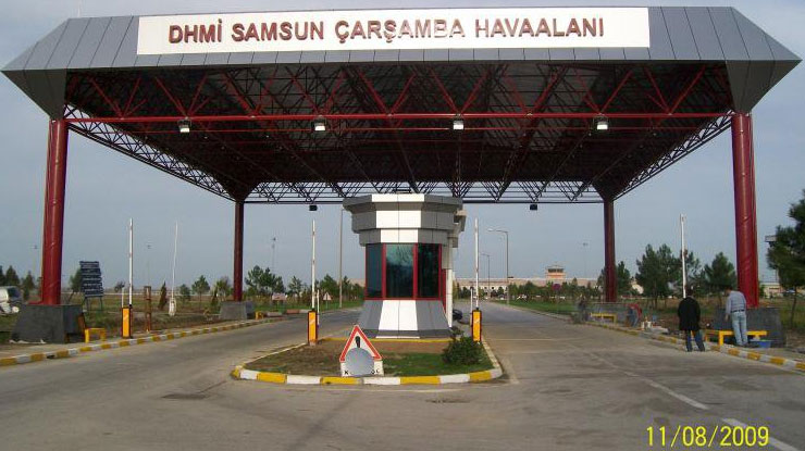 Samsun-Çarşamba-Havaalanı Girişi 